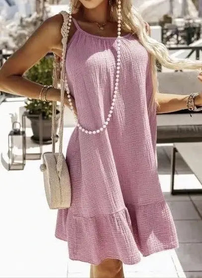 Luma - Robe à bretelles fines