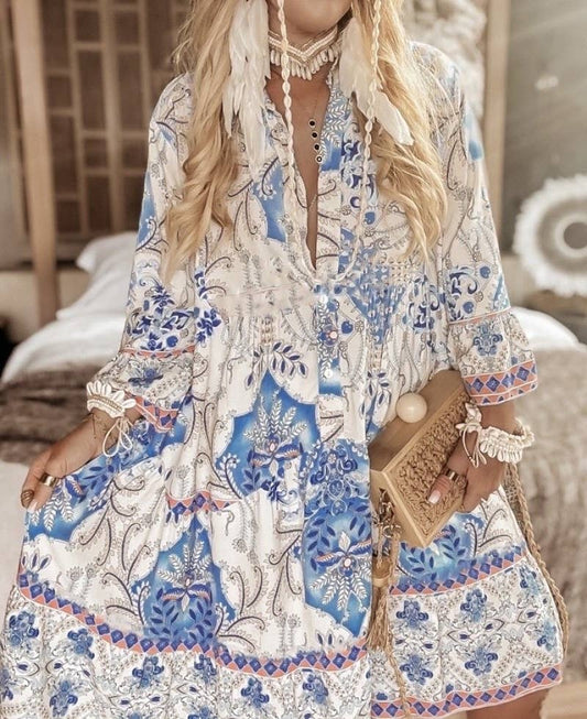 Brezza - Robe courte en viscose